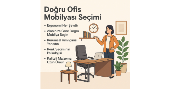 Modern Ofislerin Vazgeçilmezi: Doğru Ofis Mobilyası Seçimi Nasıl Yapılır?